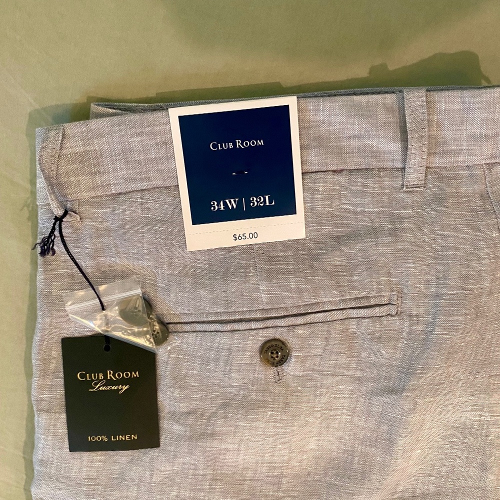 NWT Men’s Linen Pants